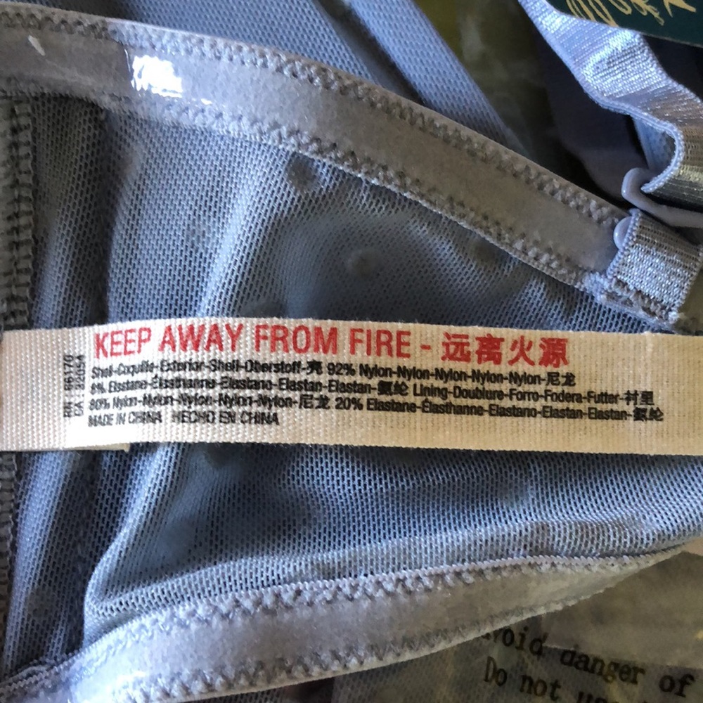 NWT Free People Sierra Mesh Bandeau In The Rain - Picture 9 of 10